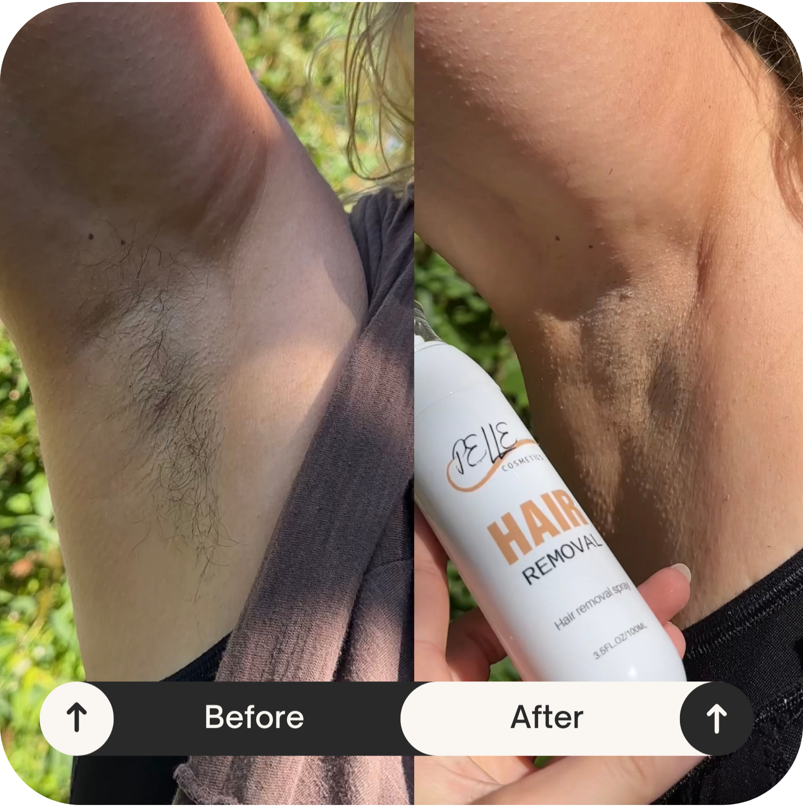 Spray dépilatoire Pelle Cosmetics