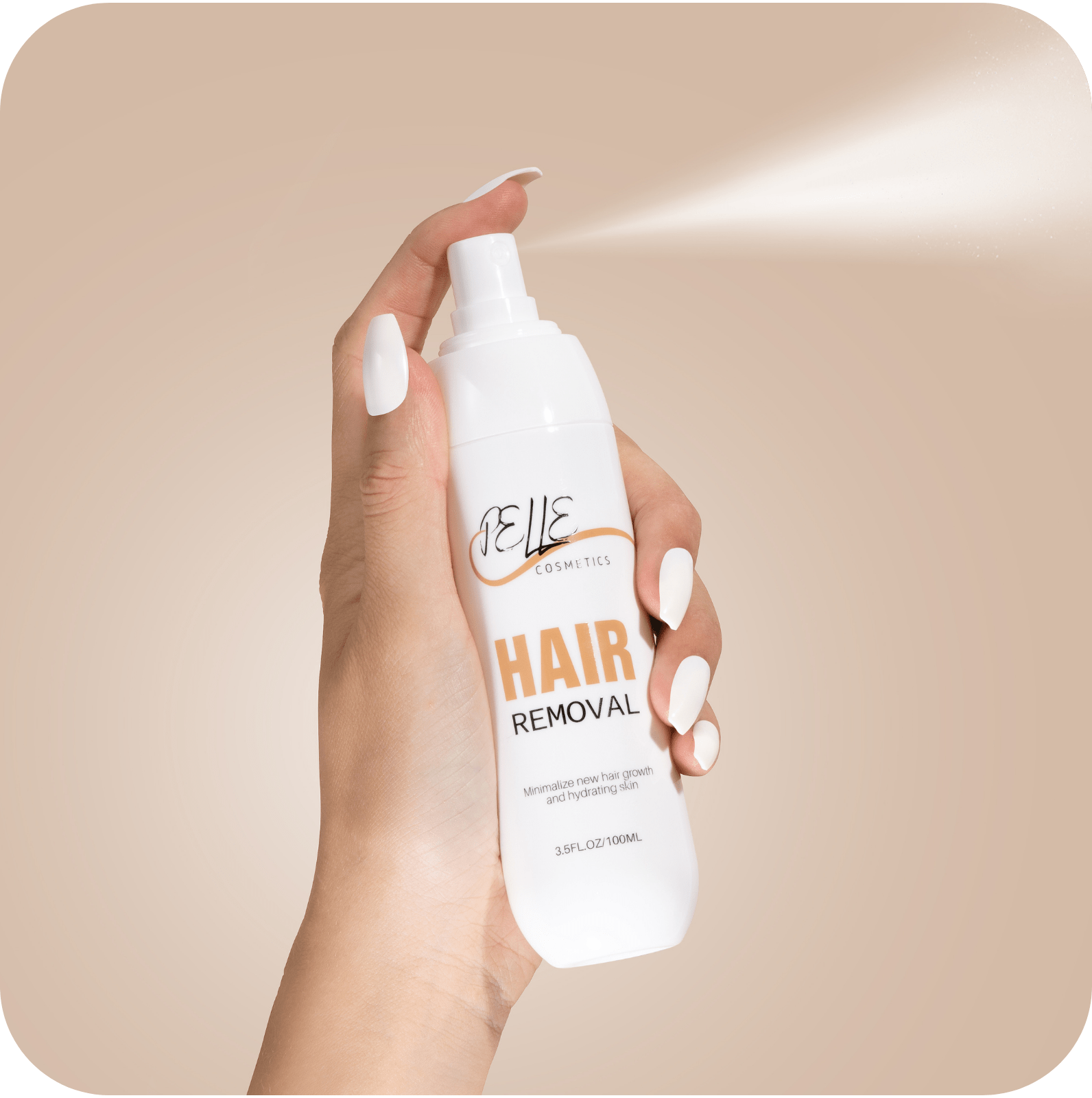 Spray dépilatoire Pelle Cosmetics